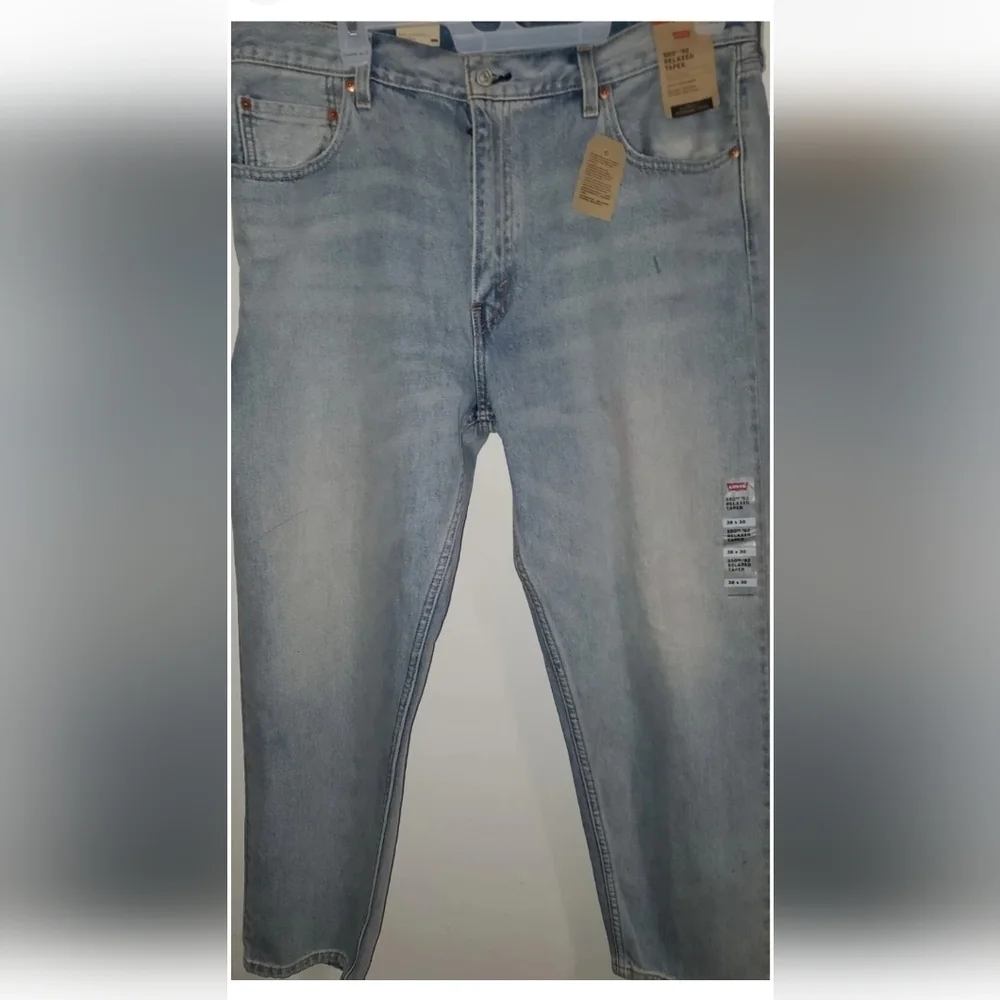 NWT Levi’s 550 ’92 Men’s Relaxed Taper Fit Jeans Blue, Size 38x30